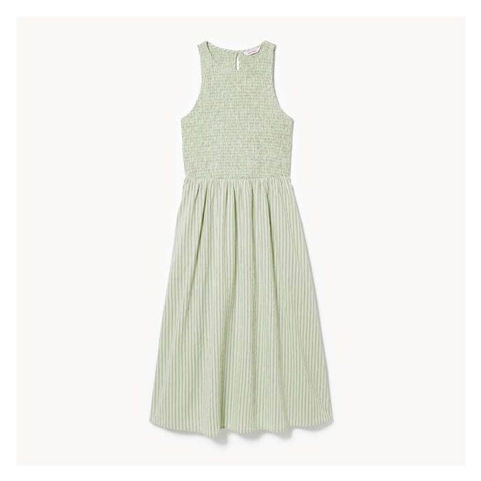 Women's Smocked Midi Dress